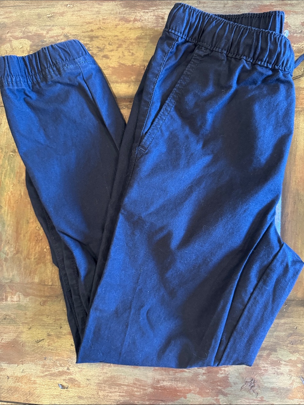 NWOT Boy’s Navy Elastic-Waist Joggers